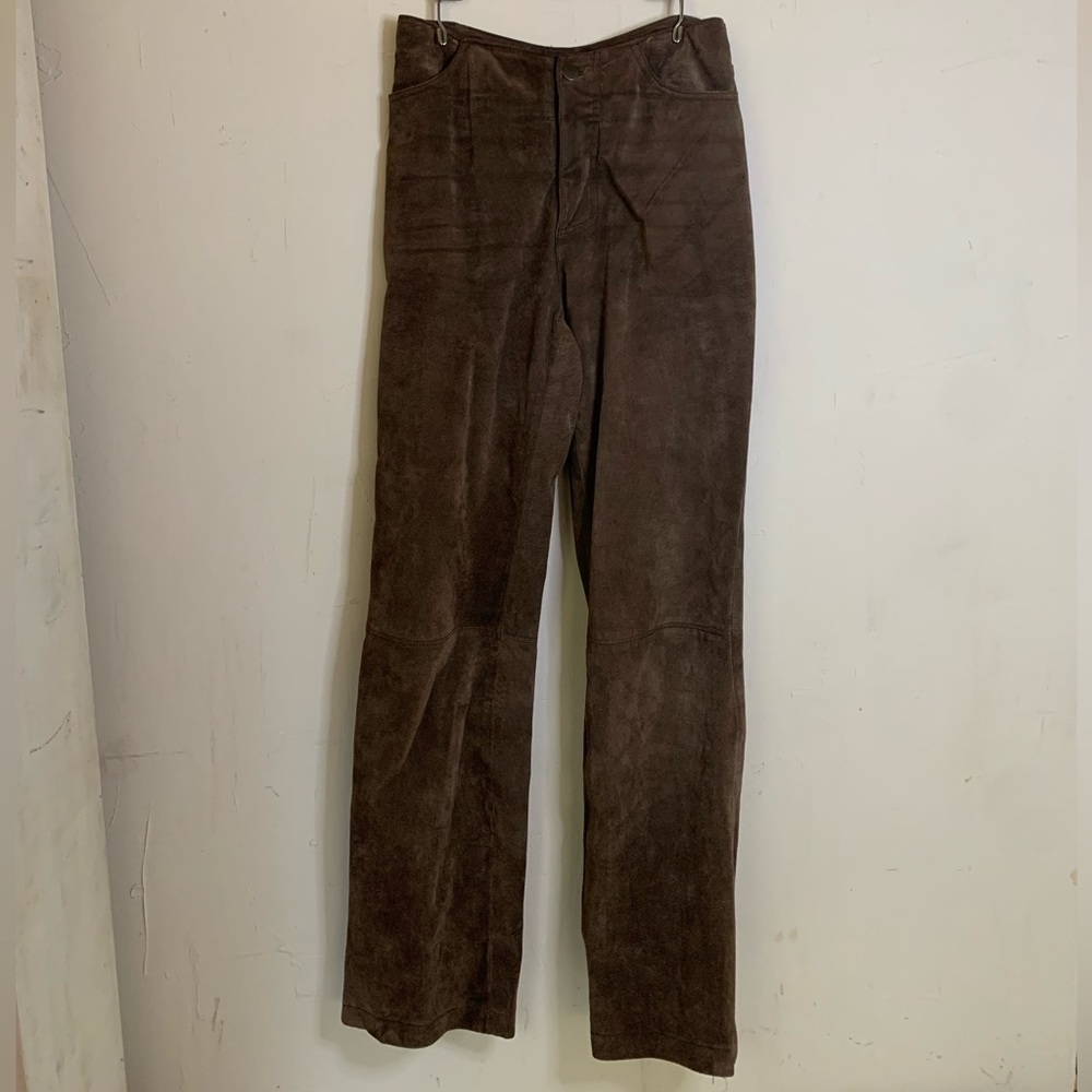 Vintage Y2K Suede Leather Pants by Mossimo​​